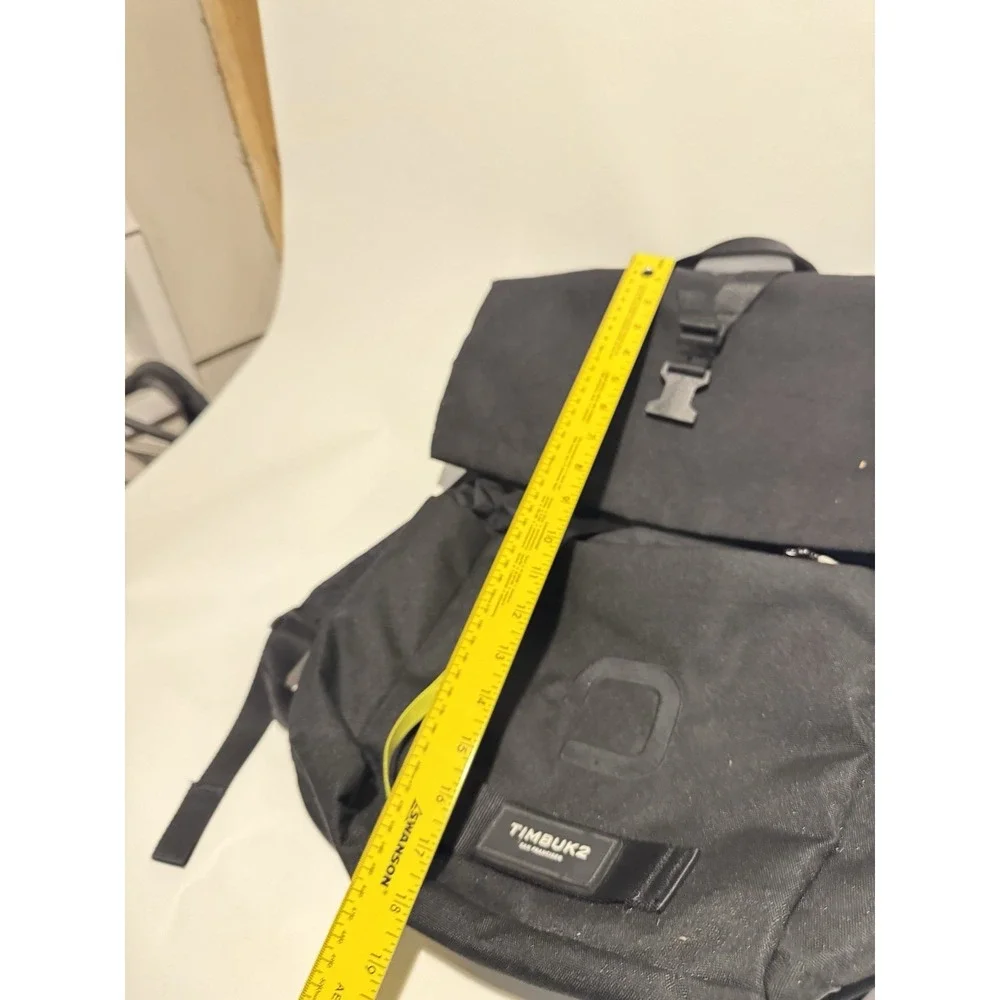 Timbuk2 The Backpack Tuck Black Roll-Top 15L Fits 15